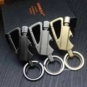 Permanent Match Wireless Lighter with Multi-function Keychain Bottle Opener, Lit Anytime, Anywhere, Suitable for OutdoorSurvival