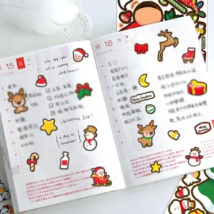 Christmas DIY Glass Stickers Snowman Children s Cartoon Suitable For Sticking To Smooth Places Such As Windo Ws
